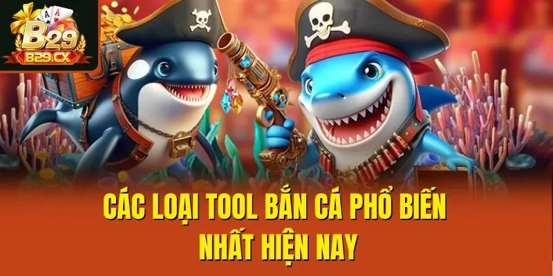 Các loại tool bắn cá phổ biến nhất hiện nay